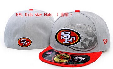 Kids NFL Niners fitted Grey hat