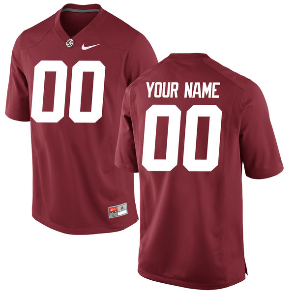 Kids Nike Crimson Alabama Crimson Tide Custom Football Jersey Kids Nike Crimson Alabama Crimson Tide Custom Football Jersey