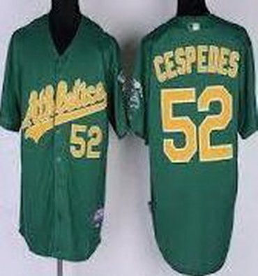 Kids Oakland Athletics 52 Yoenis Cespedes Green MLB Jerseys Kids Oakland Athletics 52 Yoenis Cespedes Green MLB Jerseys