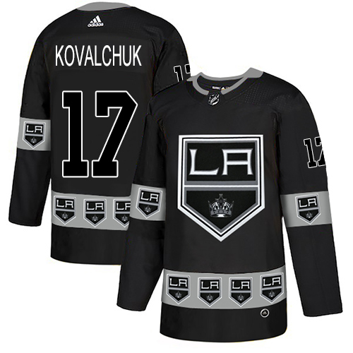 Kings #17 Ilya Kovalchuk Black Authentic Team Logo Fashion Stitched Hockey Jersey Kings #17 Ilya Kovalchuk Black Authentic Team Logo Fashion Stitched Hockey Jersey