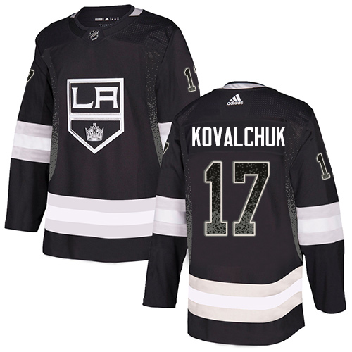 Kings #17 Ilya Kovalchuk Black Home Authentic Drift Fashion Stitched Hockey Jersey Kings #17 Ilya Kovalchuk Black Home Authentic Drift Fashion Stitched Hockey Jersey