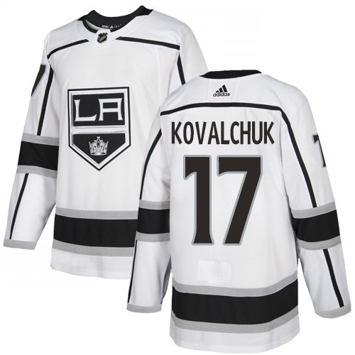 Kings #17 Ilya Kovalchuk White Road Authentic Stitched Hockey Jersey Kings #17 Ilya Kovalchuk White Road Authentic Stitched Hockey Jersey