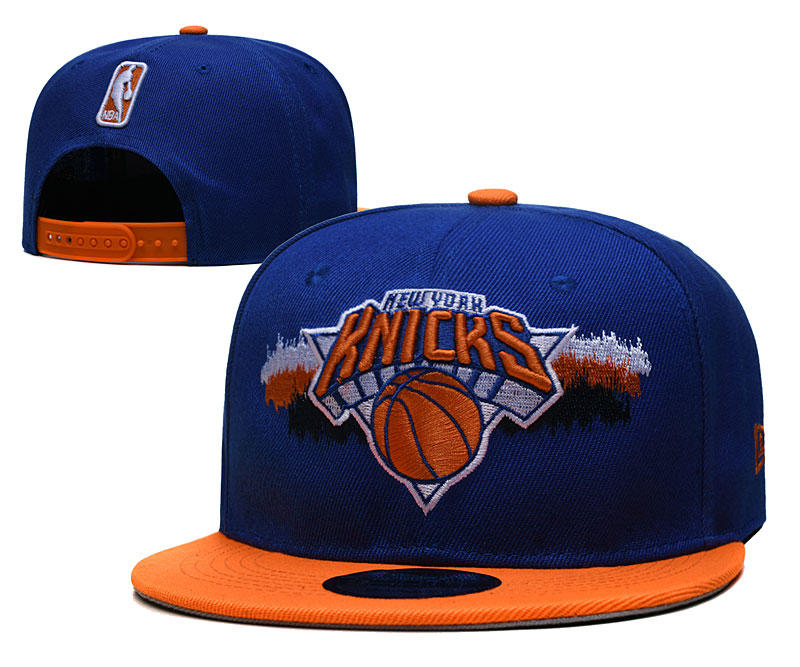 Knicks Snapback Blue Hat --YD