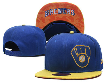 L81004 MLB Milwaukee Brewers Snapback