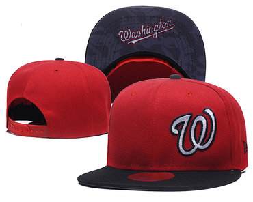 L81016 MLB Washington Nationals Snapback