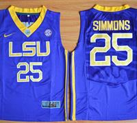 LSU Tigers #25 Ben Simmons Purple Basketball Stitched Youth NCAA Jersey LSU Tigers #25 Ben Simmons Purple Basketball Stitched Youth NCAA Jersey