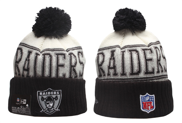 Las Vegas Raiders Knit Hats-001
