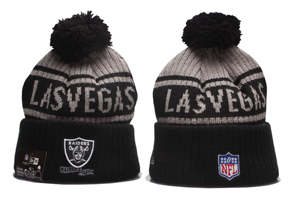 Las Vegas Raiders Knit Hats-010