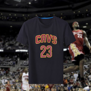 Lebron James Fresh Logo Black Men's Short Sleeve T-Shirt Lebron James Fresh Logo Black Men's Short Sleeve T-Shirt