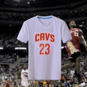 Lebron James Fresh Logo White Men's Short Sleeve T-Shirt Lebron James Fresh Logo White Men's Short Sleeve T-Shirt