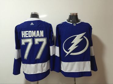 Lightning 77 Victor Hedman Blue Adidas Jersey Lightning 77 Victor Hedman Blue Adidas Jersey