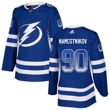 Lightning 90 Vladislav Namestnikov Blue Drift Fashion Adidas Jersey Lightning 90 Vladislav Namestnikov Blue Drift Fashion Adidas Jersey