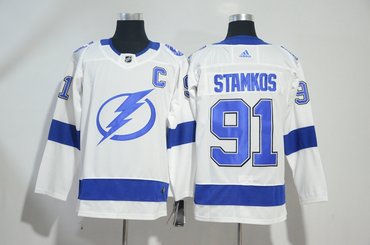 Lightning 91 Steven Stamkos White Adidas Jersey Lightning 91 Steven Stamkos White Adidas Jersey