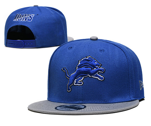 Lions Blue Snapback Hat --TX