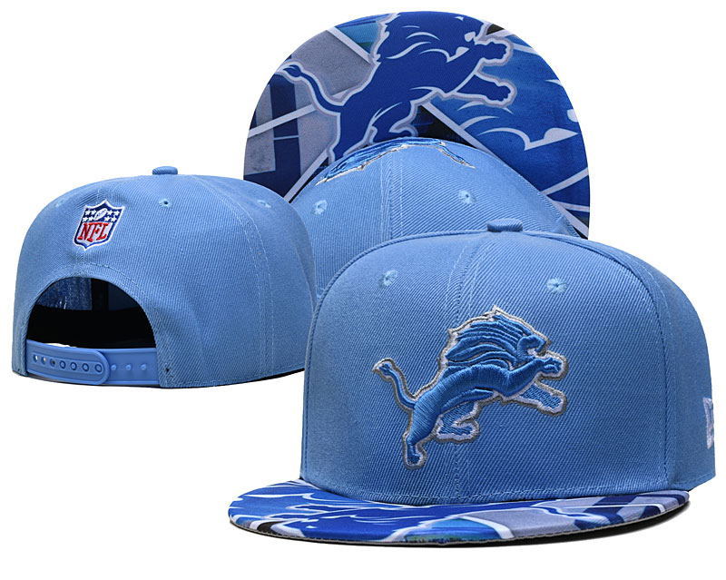 Lions Team logo Snapback Hat--LH