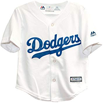 Los Angel Dodgers White Toddler Cool Base Jersey