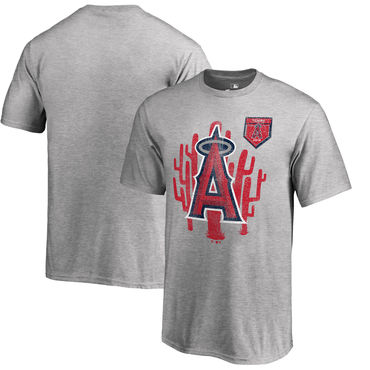 Los Angeles Angels Fanatics Branded 2018 Spring Training Vintage Team Specific T Shirt Heather Gray Los Angeles Angels Fanatics Branded 2018 Spring Training Vintage Team Specific T Shirt Heather Gray