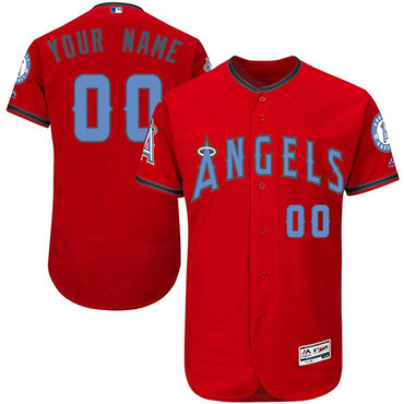 Los Angeles Angels Red 2016 Father's Day Flexbase Jersey Los Angeles Angels Red 2016 Father's Day Flexbase Jersey