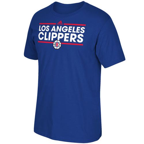 Los Angeles Clippers Adidas Dassler T-Shirt Royal Los Angeles Clippers Adidas Dassler T-Shirt Royal