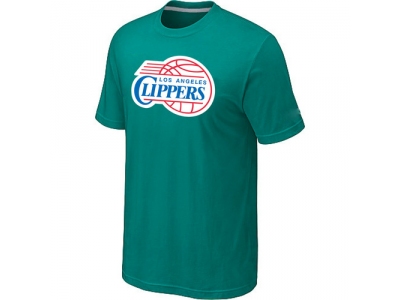 Los Angeles Clippers Big & Tall Primary Logo Green T-Shirt Los Angeles Clippers Big & Tall Primary Logo Green T-Shirt