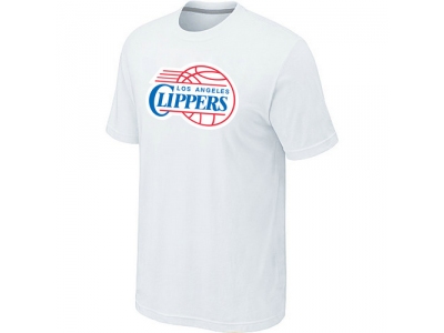 Los Angeles Clippers Big & Tall Primary Logo White T-Shirt Los Angeles Clippers Big & Tall Primary Logo White T-Shirt
