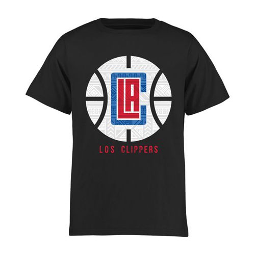 Los Angeles Clippers Youth Noches Enebea T-Shirt Black Los Angeles Clippers Youth Noches Enebea T-Shirt Black