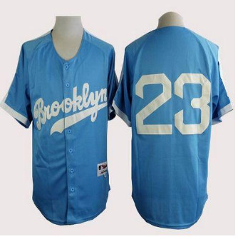 Los Angeles Dodgers #23 Adrian Gonzalez Light Blue Cooperstown Stitched Baseball Jersey