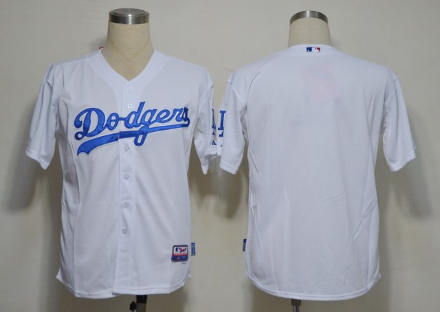 Los Angeles Dodgers Blank white MLB jerseys