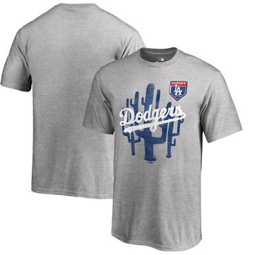 Los Angeles Dodgers Fanatics Branded 2018 MLB Spring Training Vintage T Shirt Heather Gray Los Angeles Dodgers Fanatics Branded 2018 MLB Spring Training Vintage T Shirt Heather Gray