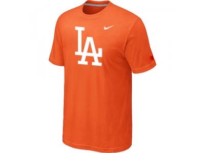 Los Angeles Dodgers NEW Logo Legend Orange T-Shirt