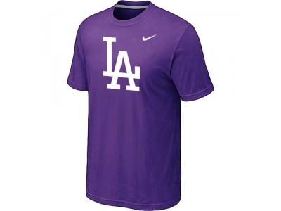 Los Angeles Dodgers NEW Logo Legend Purple T-Shirt