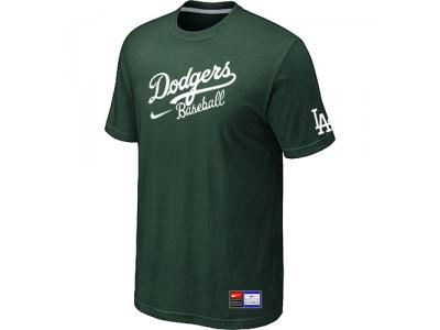 Los Angeles Dodgers NEW Short Sleeve Practice T-Shirt D.Green