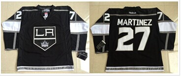 Los Angeles Kings #27 Alec Martinez Black Home Stitched NHL Jersey