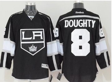 Los Angeles Kings #8 Drew Doughty Black Home Stitched NHL Jersey