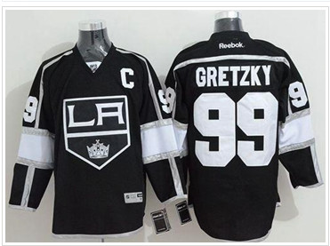 Los Angeles Kings #99 Wayne Gretzky Black Home Stitched NHL Jersey