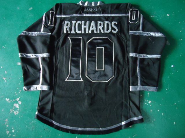 Los Angeles Kings 10 Mike Richards Black Jersey