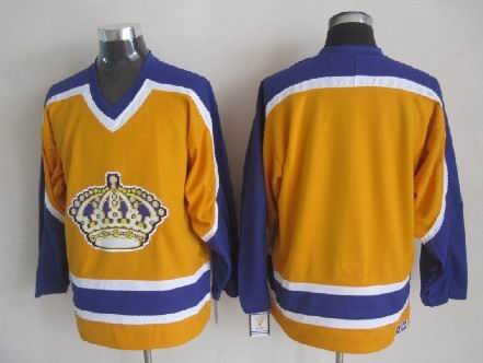 Los Angeles Kings Blank Purple CCM Throwback Stitched NHL Jersey