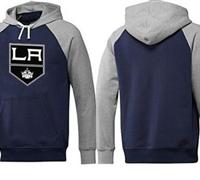 Los Angeles Kings Pullover Hoodie Dark Blue & Grey