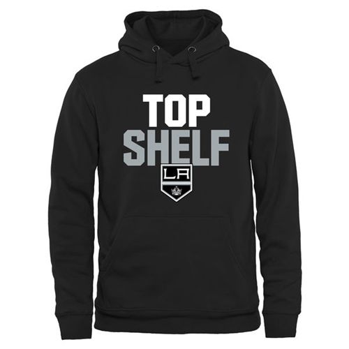 Los Angeles Kings Top Shelf Pullover Hoodie Black Los Angeles Kings Top Shelf Pullover Hoodie Black
