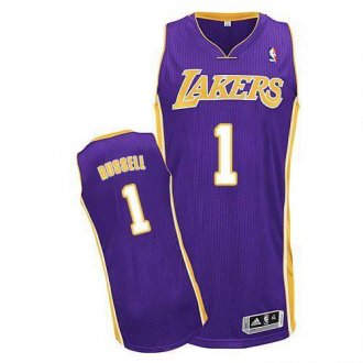 Los Angeles Lakers #1 D'Angelo Russell Purple Stitched NBA Jersey