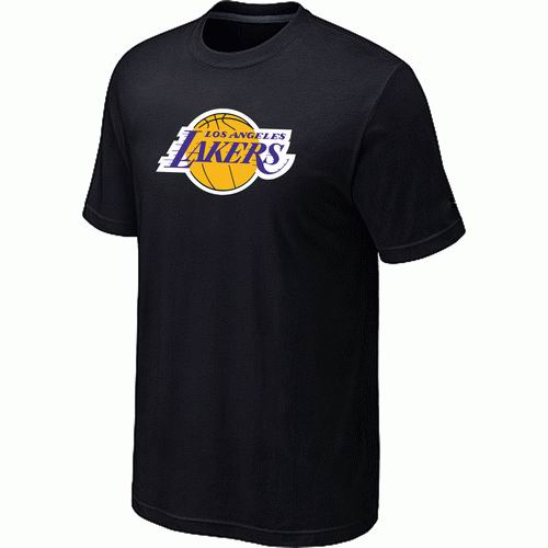 Los Angeles Lakers Big & Tall Primary Logo Black T-Shirt