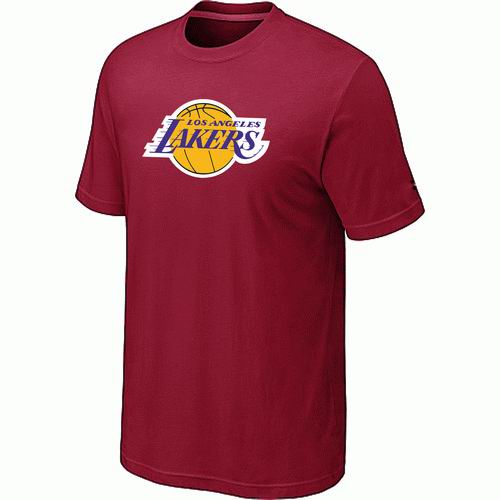 Los Angeles Lakers Big & Tall Primary Logo Red T-Shirt