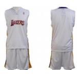 Los Angeles Lakers Blank White Suit Los Angeles Lakers Blank White Suit