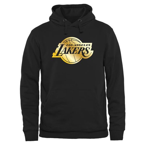 Los Angeles Lakers Gold Collection Pullover Hoodie Black Los Angeles Lakers Gold Collection Pullover Hoodie Black