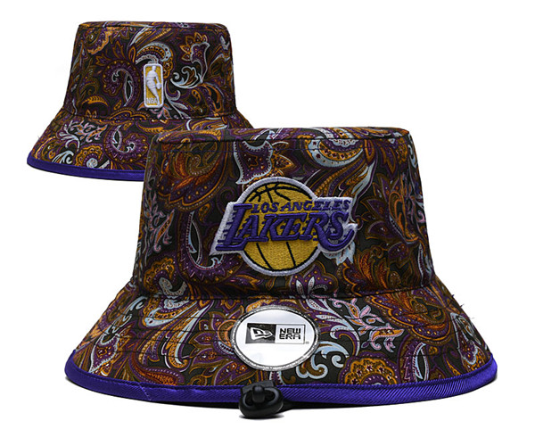 Los Angeles Lakers Stitched Bucket Hats 076 Los Angeles Lakers Stitched Bucket Hats 076