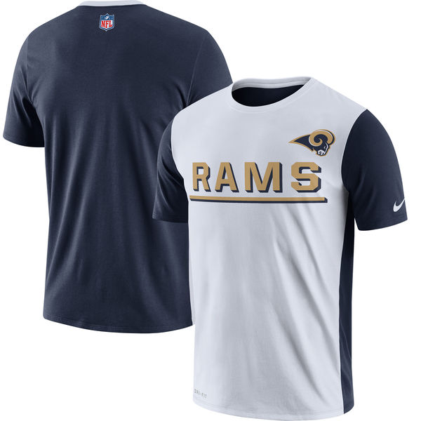 Los Angeles Rams Nike Champ Drive 2.0 Performance T-Shirt White