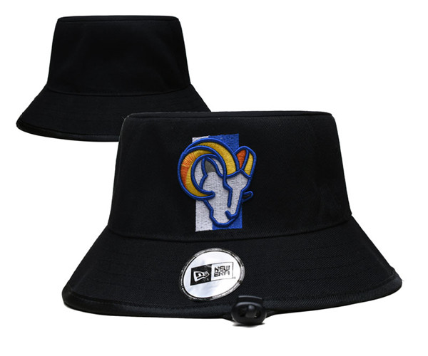 Los Angeles Rams Stitched Bucket Fisherman Hats 082 Los Angeles Rams Stitched Bucket Fisherman Hats 082