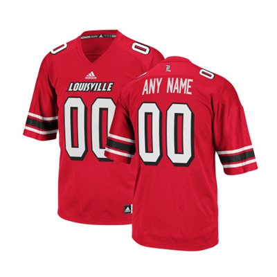 Louisville Cardinals Red Customized Jerseys Louisville Cardinals Red Customized Jerseys