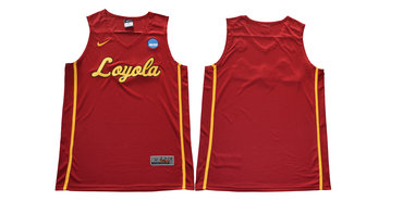 Loyola (Chi) Ramblers Red Blank College Basketball Jersey