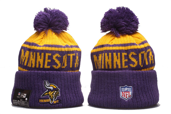 MINNESOTA VIKINGS Knit Hats-006
